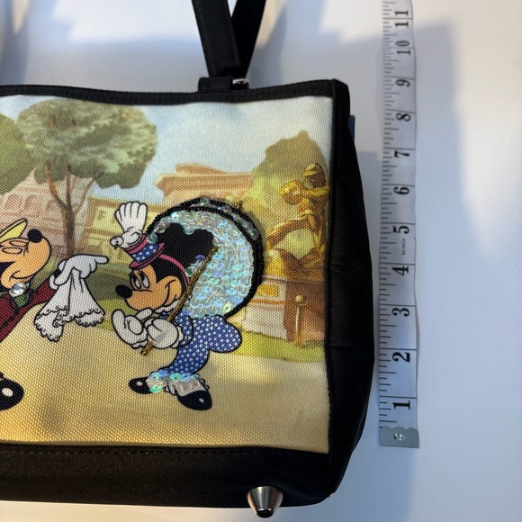 Vintage Dressed Romance Black and Multicolor Mini Bag - Picture 3 of 11